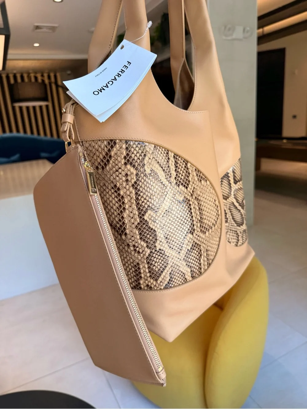 Salvatore Ferragamo ferragamo python